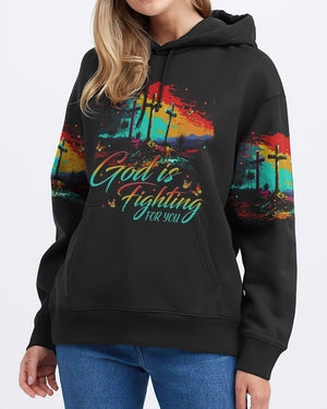 God Is Fighting For You Women's All Over Print Shirt - Tytm0707231