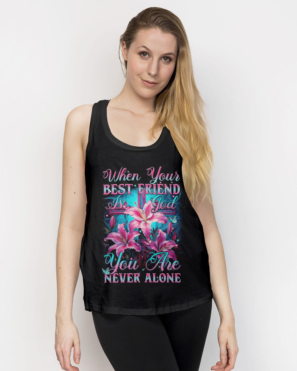 You Are Never Alone Women's All Over Print Shirt - Tytm0707232