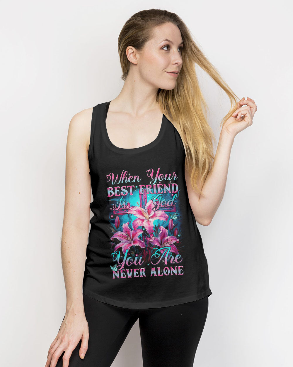 You Are Never Alone Women's All Over Print Shirt - Tytm0707232