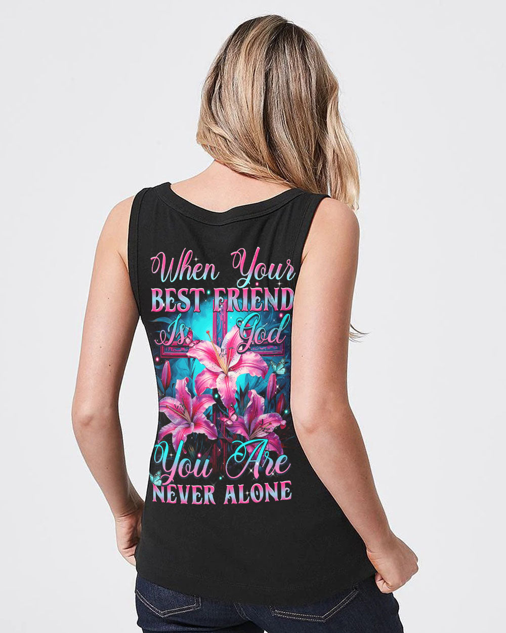 You Are Never Alone Women's All Over Print Shirt - Tytm0707232