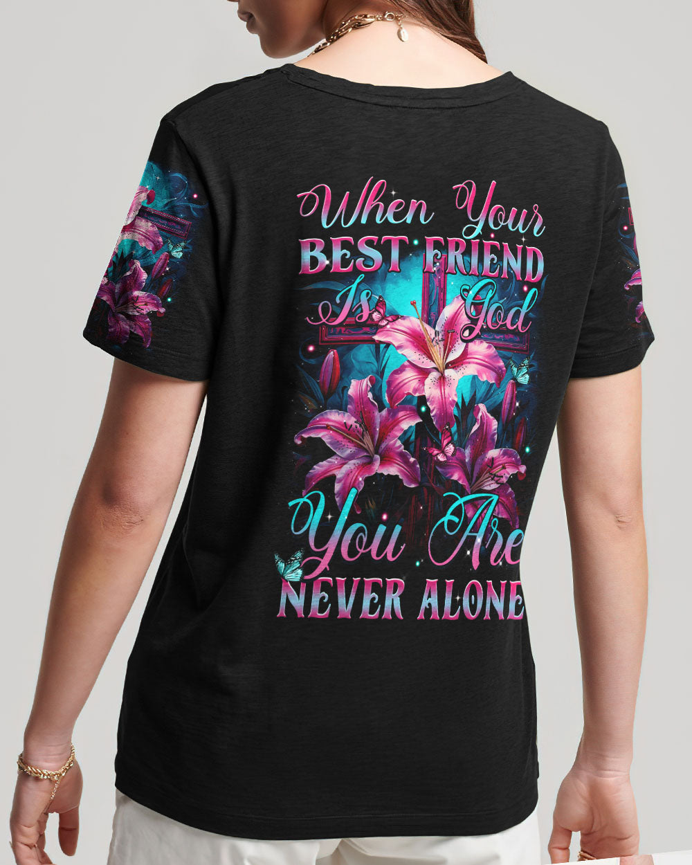 You Are Never Alone Women's All Over Print Shirt - Tytm0707232