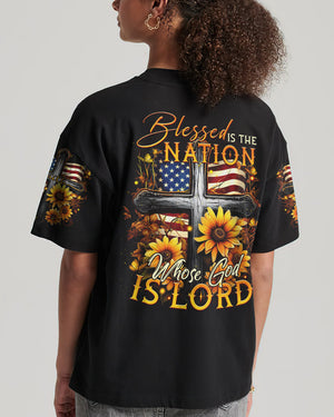 Blessed Is The Nation Whose God Is Lord Women's All Over Print Shirt - Tytm2606231
