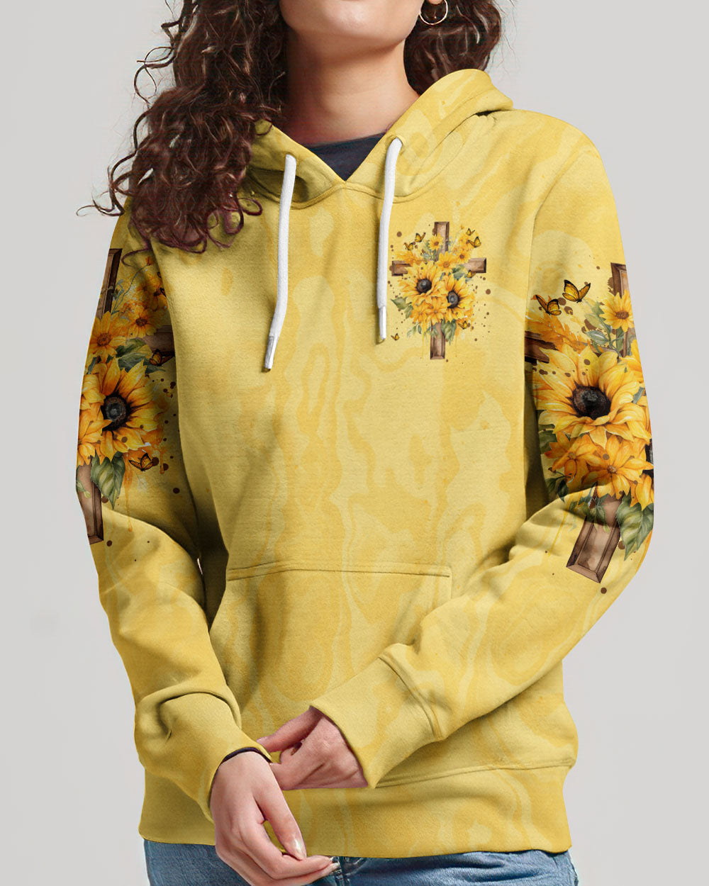 Just Believe Sunflowers Women's All Over Print Shirt - Tytm2606232