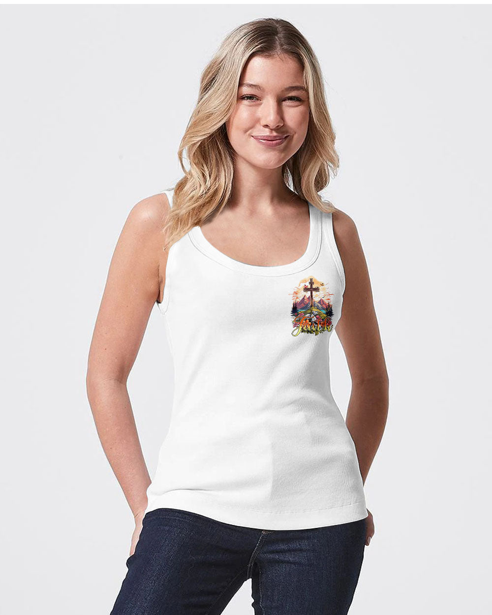 Faith Can Move Mountains Women's All Over Print Shirt - Tytm2606234
