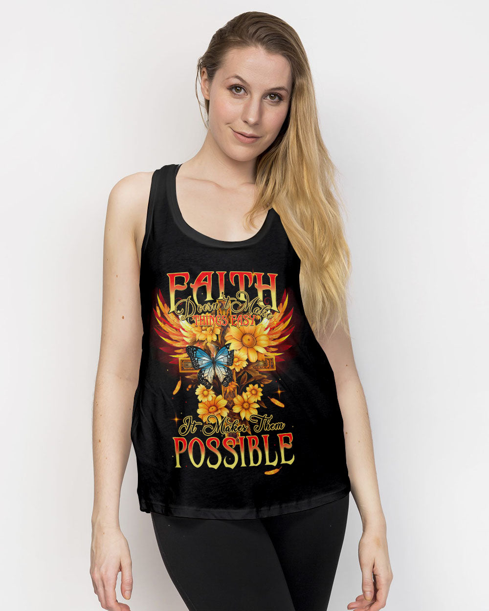 Faith Doesn't Make Things Easy Women's All Over Print - Tytm2706231