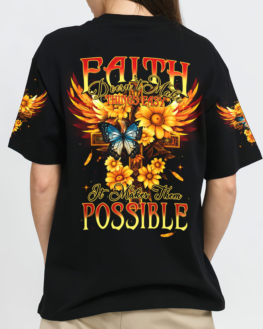 Faith Doesn't Make Things Easy Women's All Over Print - Tytm2706231