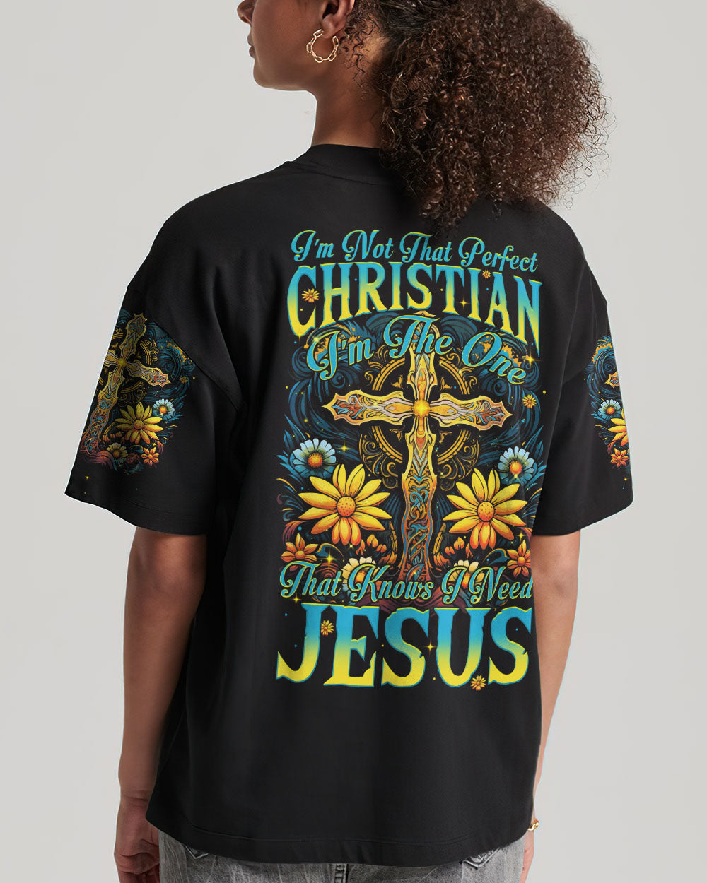 I'm Not That Perfect Christian Women's All Over Print Shirt - Tytm2706232