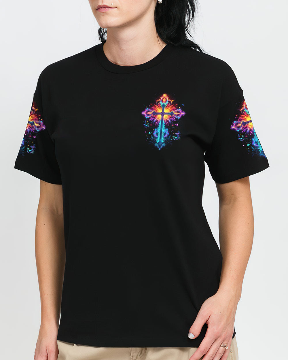 Faith Is Seeing Light With Your Heart Women's All Over Print Shirt - Tytm2706233