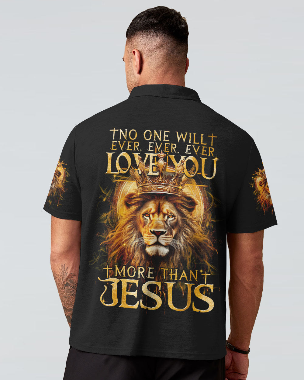 No One Will Ever Love You More Than Jesus Men's All Over Print Shirt - Tytm2806232
