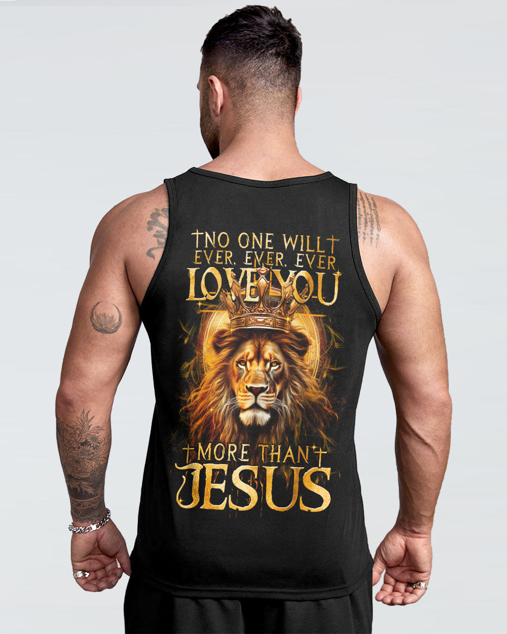No One Will Ever Love You More Than Jesus Men's All Over Print Shirt - Tytm2806232