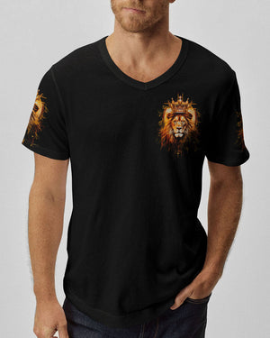 Jesus Is The Best Lion Men's All Over Print Shirt - Ty2806231