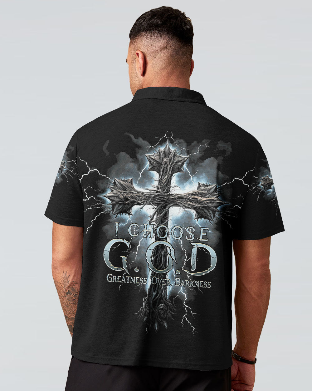 I Choose God Men's All Over Print Shirt - Tytm2906233