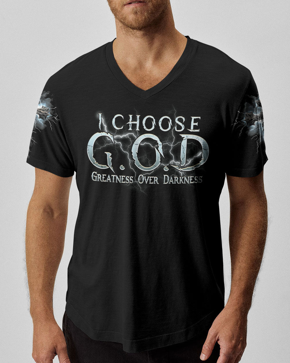 I Choose God Men's All Over Print Shirt - Tytm2906233
