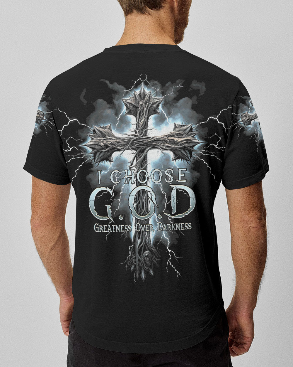 I Choose God Men's All Over Print Shirt - Tytm2906233