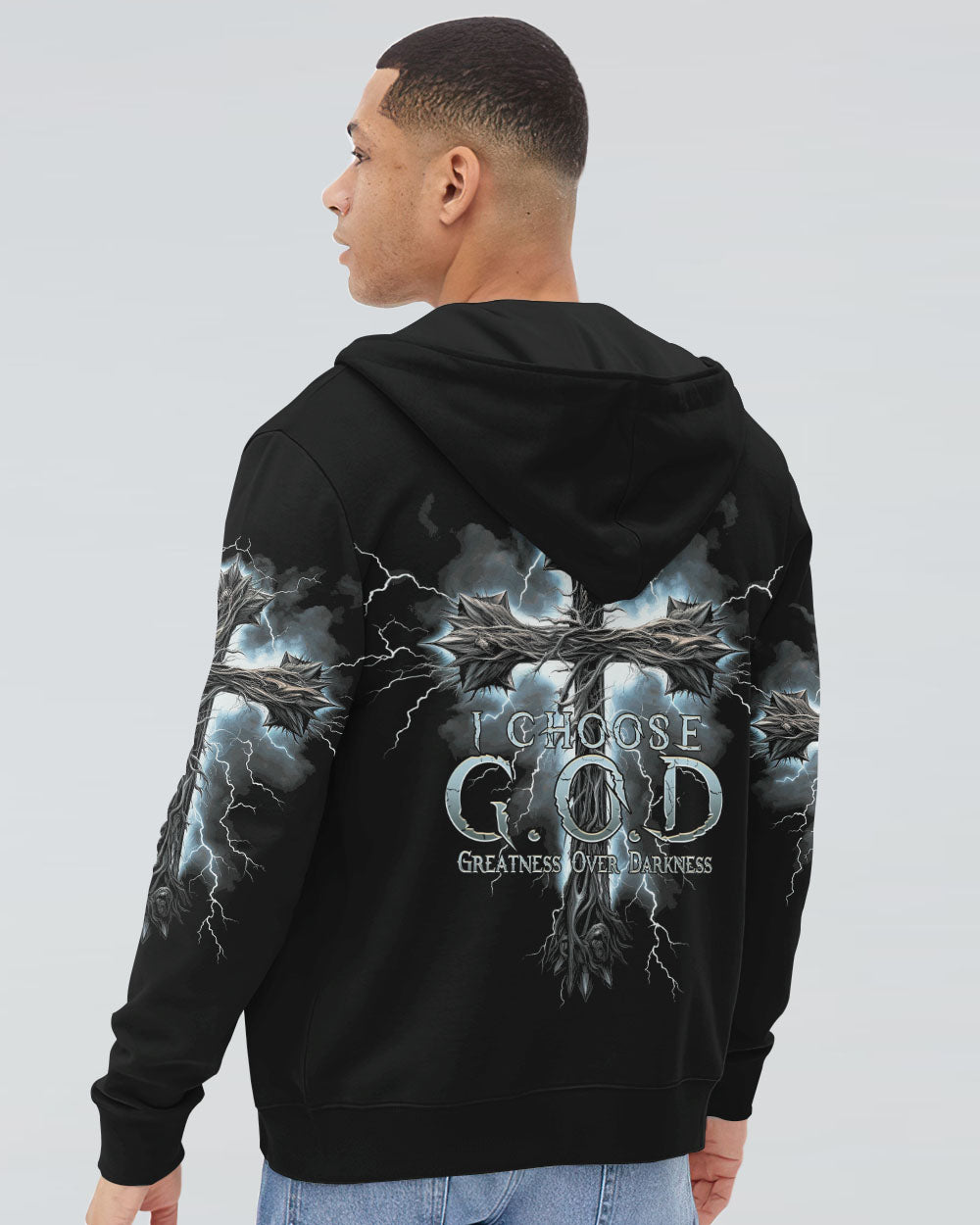 I Choose God Men's All Over Print Shirt - Tytm2906233