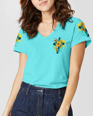 Always Pray Never Lose Hope Cross Women's All Over Print Shirt - Yhdu0307234