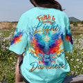 Faith Is Seeing Light Wings Women's All Over Print Shirt - Tlno2308234