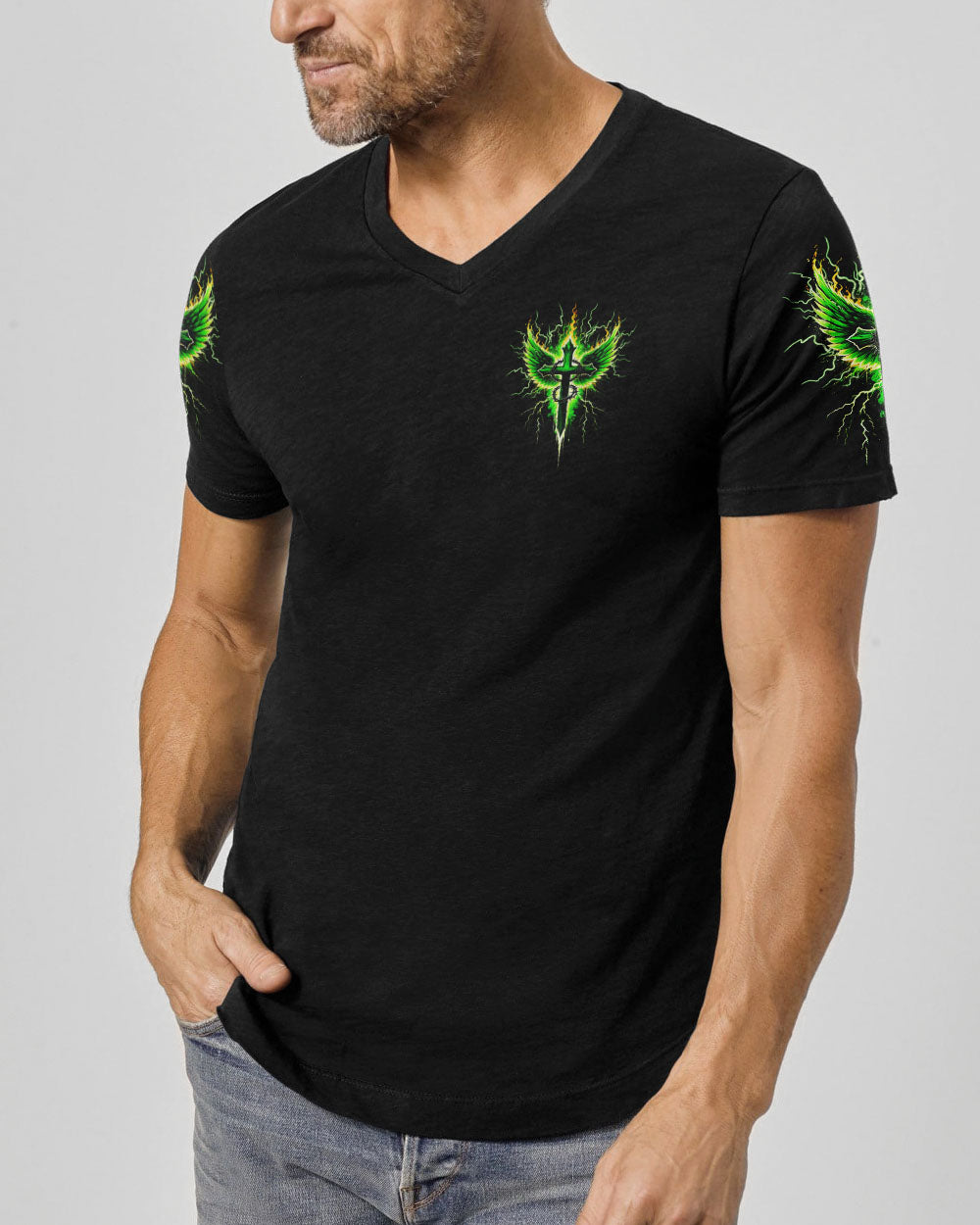 Jesus Said Go And Sin No More Men's All Over Print Shirt - Tyhi0307242
