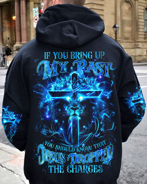 Jesus Dropped The Charges Lion Men's All Over Print Shirt - Tlnz1704244