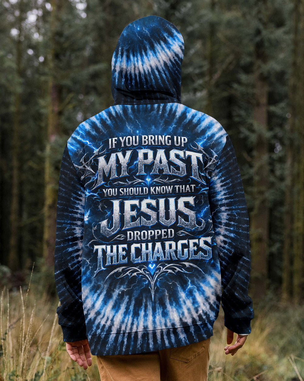 Jesus Dropped The Charges Lion Swirl Men's All Over Print Shirt - Tlno2702261