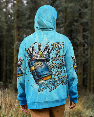 This Is How I Fight My Battles Men's All Over Print Shirt  - Tlhn2804263