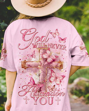God Will Never Abandon You Women's All Over Print Shirt - Tytm1504242