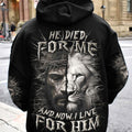 He Died For Me Men's All Over Print Shirt - Yhln0403252