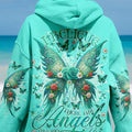 I Believe There Are Angels Among Us Wings Women's All Over Print Shirt - Tlno2903242