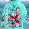 When Cardinals Appear Angels Are Near Women's All Over Print Shirt - Tlno1912234