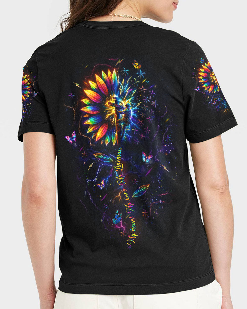 MY HEART MY HERO MY LINEMAN ALL OVER PRINT - YHLT3107252