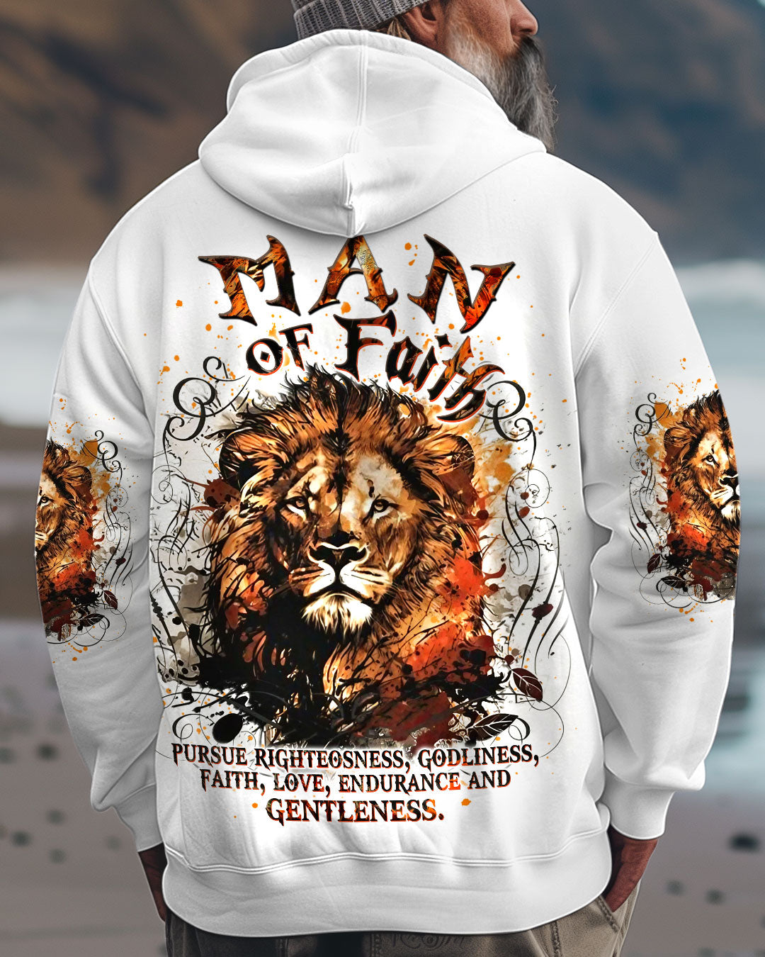 Man of Faith Lion Men's All Over Print Shirt - Yhdu0901251