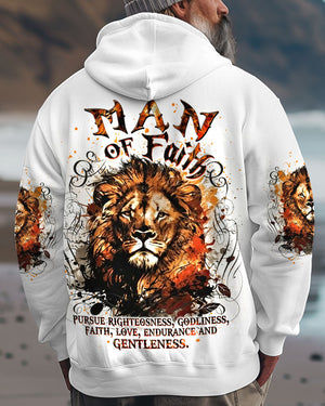 Man of Faith Lion Men's All Over Print Shirt - Yhdu0901251