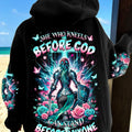 She Who Kneels Before God Warrior Women's All Over Print Shirt - Tlnz1801241