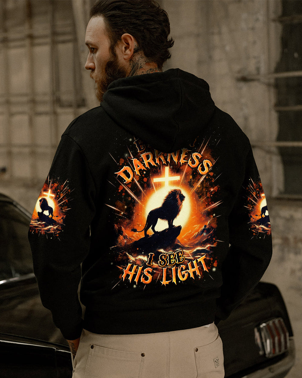Even In The Darkness Lion Men's All Over Print Shirt -Yhln3001262