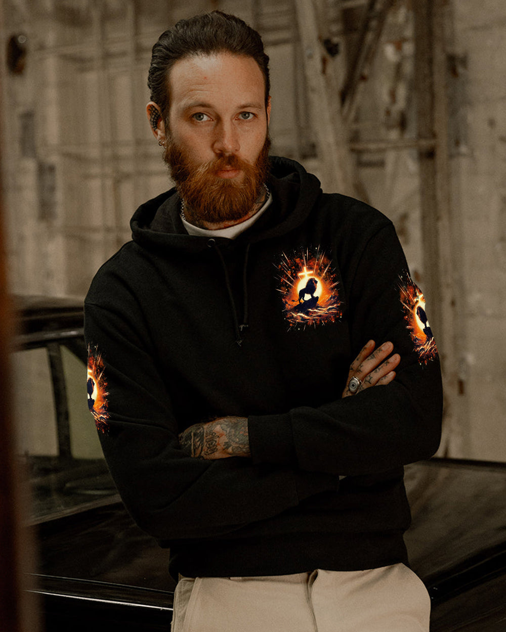 Even In The Darkness Lion Men's All Over Print Shirt -Yhln3001262