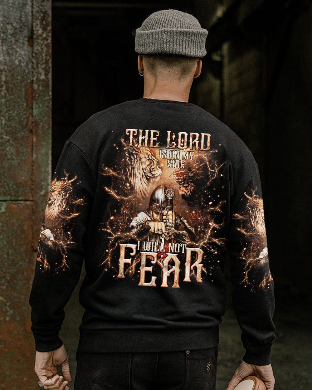 The Lord Is On My Side I Will Not Fear Men's All Over Print Shirt - Tlnt1505241