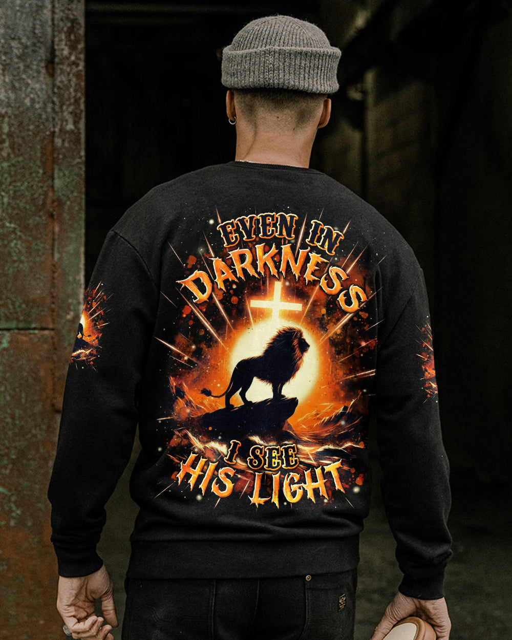 Even In The Darkness Lion Men's All Over Print Shirt -Yhln3001262