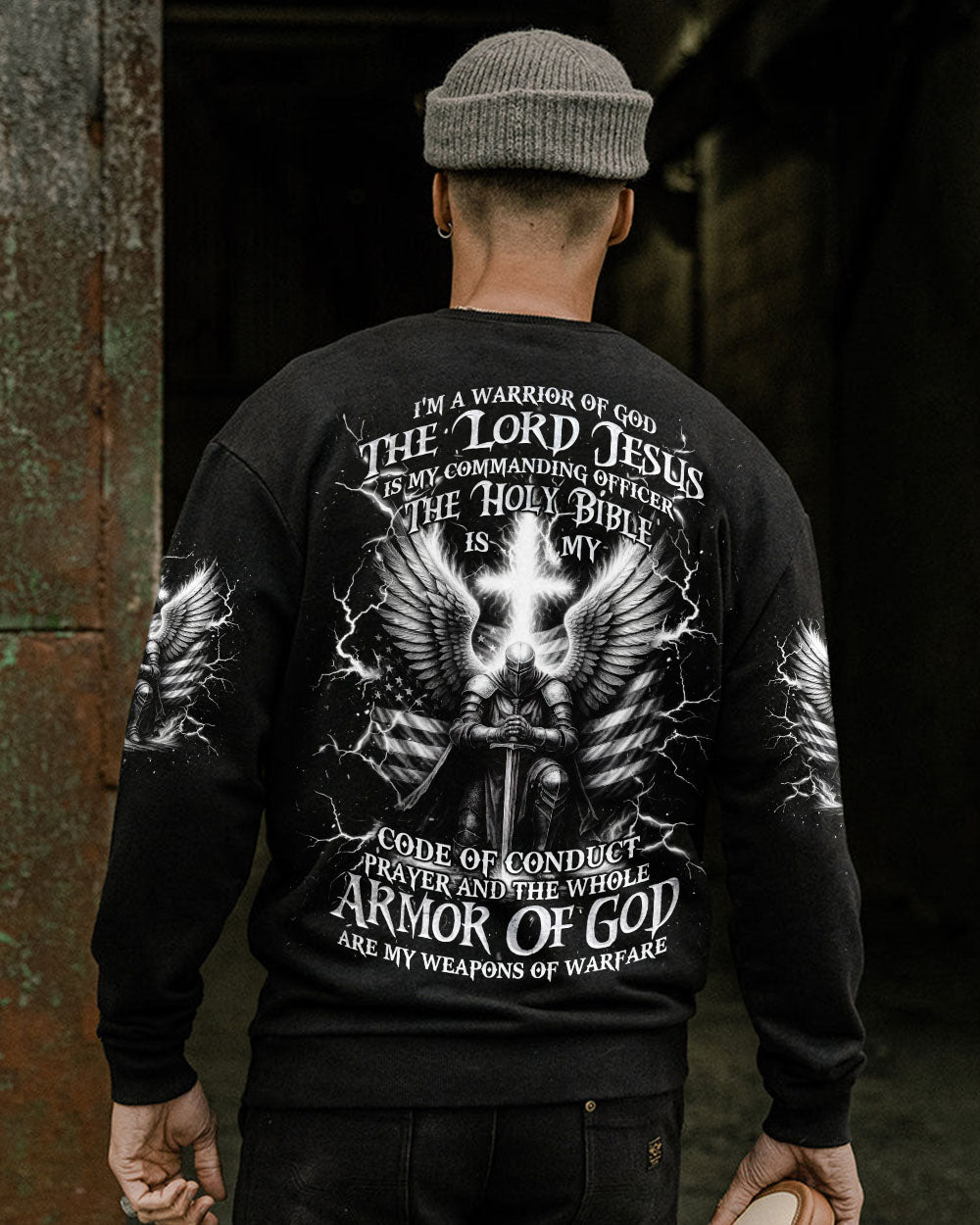 I'm A Warrior Of God Men's All Over Print Shirt  - Tlnz2105253