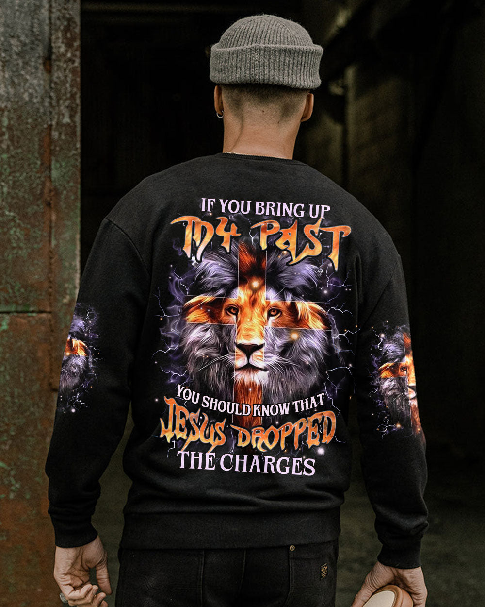 Jesus Dropped The Charges Lion Men's All Over Print Shirt - Yhhn0808241