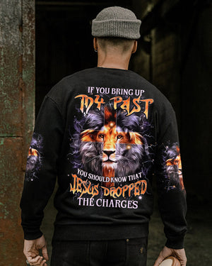 Jesus Dropped The Charges Lion Men's All Over Print Shirt - Yhhn0808241