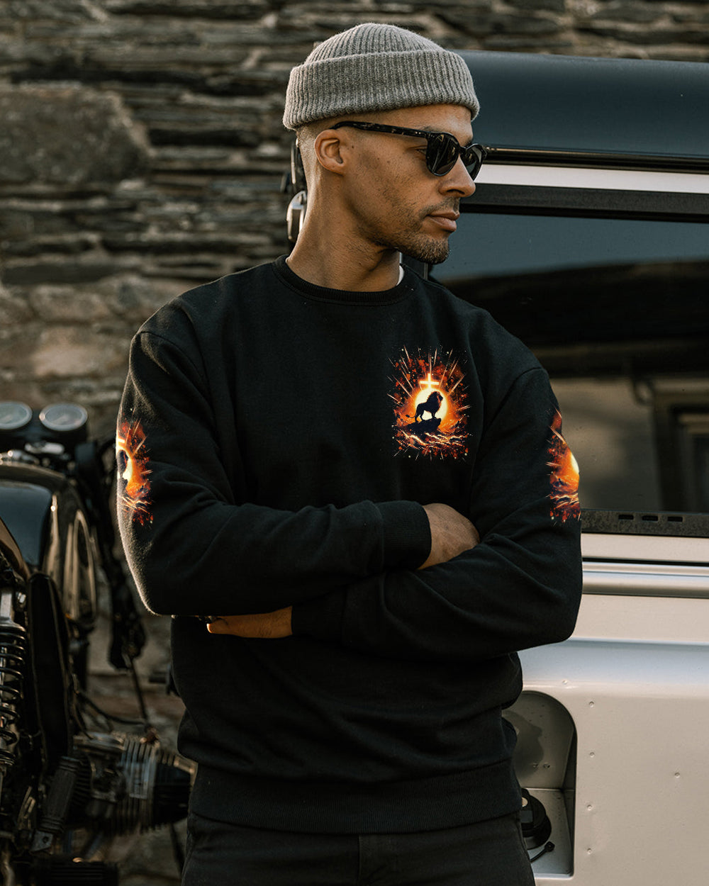 Even In The Darkness Lion Men's All Over Print Shirt -Yhln3001262