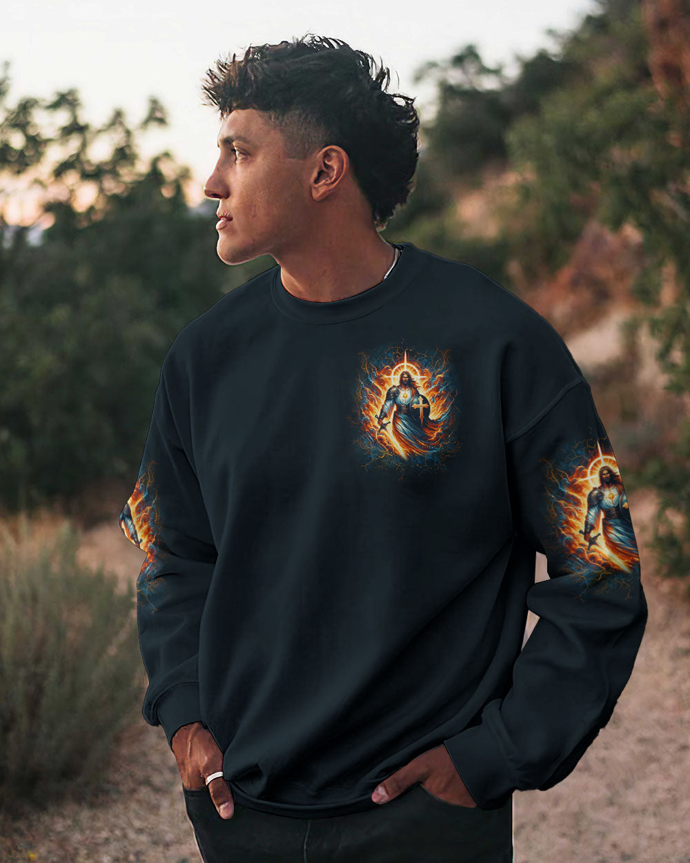 Praise Be To The Lord My Rock Men's All Over Print Shirt - Yhln1604244