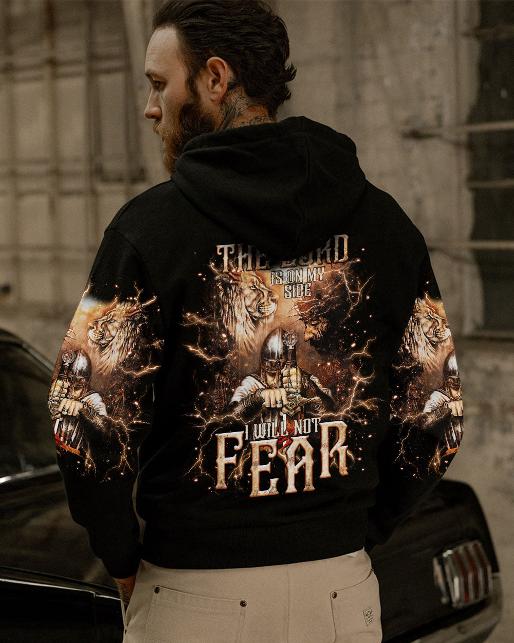 The Lord Is On My Side I Will Not Fear Men's All Over Print Shirt - Tlnt1505241