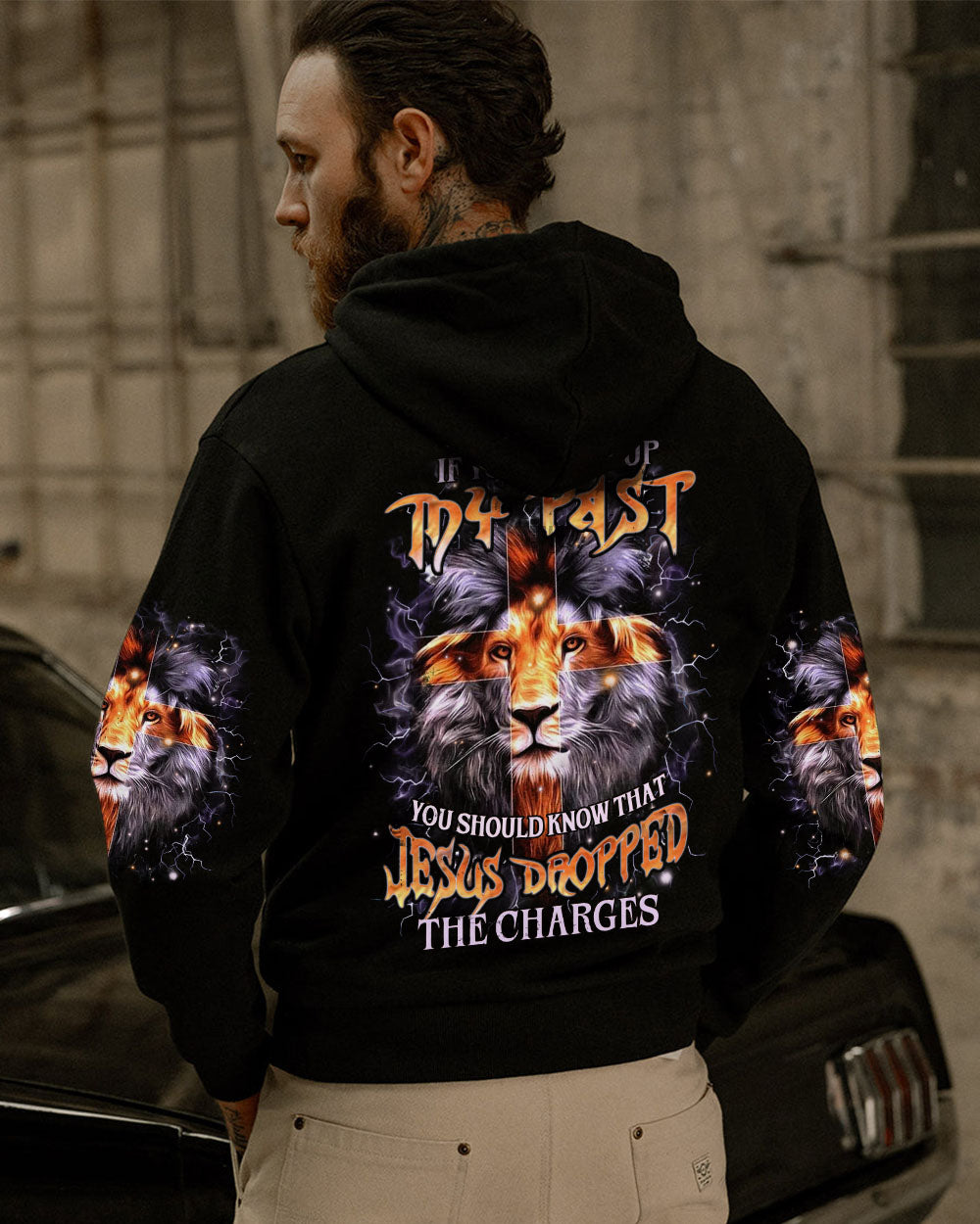 Jesus Dropped The Charges Lion Men's All Over Print Shirt - Yhhn0808241