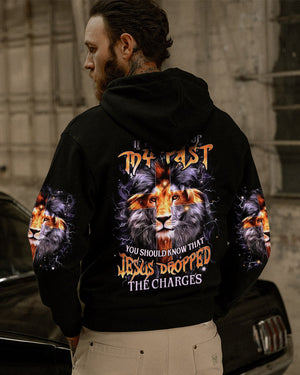 Jesus Dropped The Charges Lion Men's All Over Print Shirt - Yhhn0808241