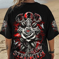 God Is My Strength Women's All Over Print Shirt - Yhdu2103253