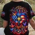 One Nation Under God Warrior Women's All Over Print Shirt - Yhdu1006253