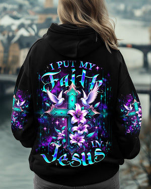 I Put My Faith In Jesus Women's All Over Print Shirt - Yhdu0210243
