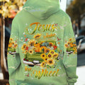 Jesus Take The Wheel Women's All Over Print Shirt - Yhdu1309243