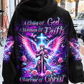 A Child Of God A Woman Of Faith Women's All Over Print Shirt - Yhdu1112242